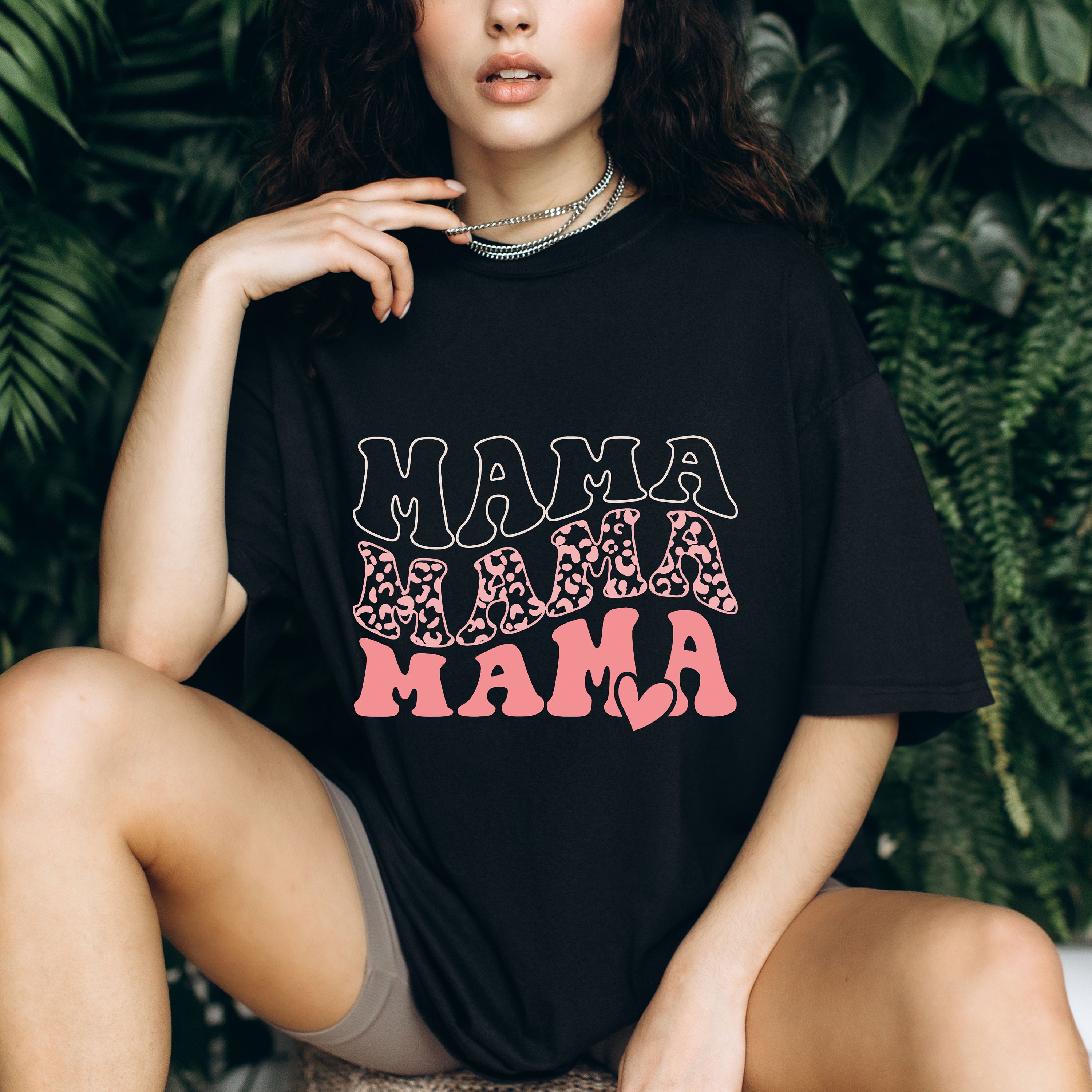 Mama Heart Shirt, Mom Shirt, Mama Shirt, Grandma Shirt, Mother's Day Shirt, Shirt For Mom