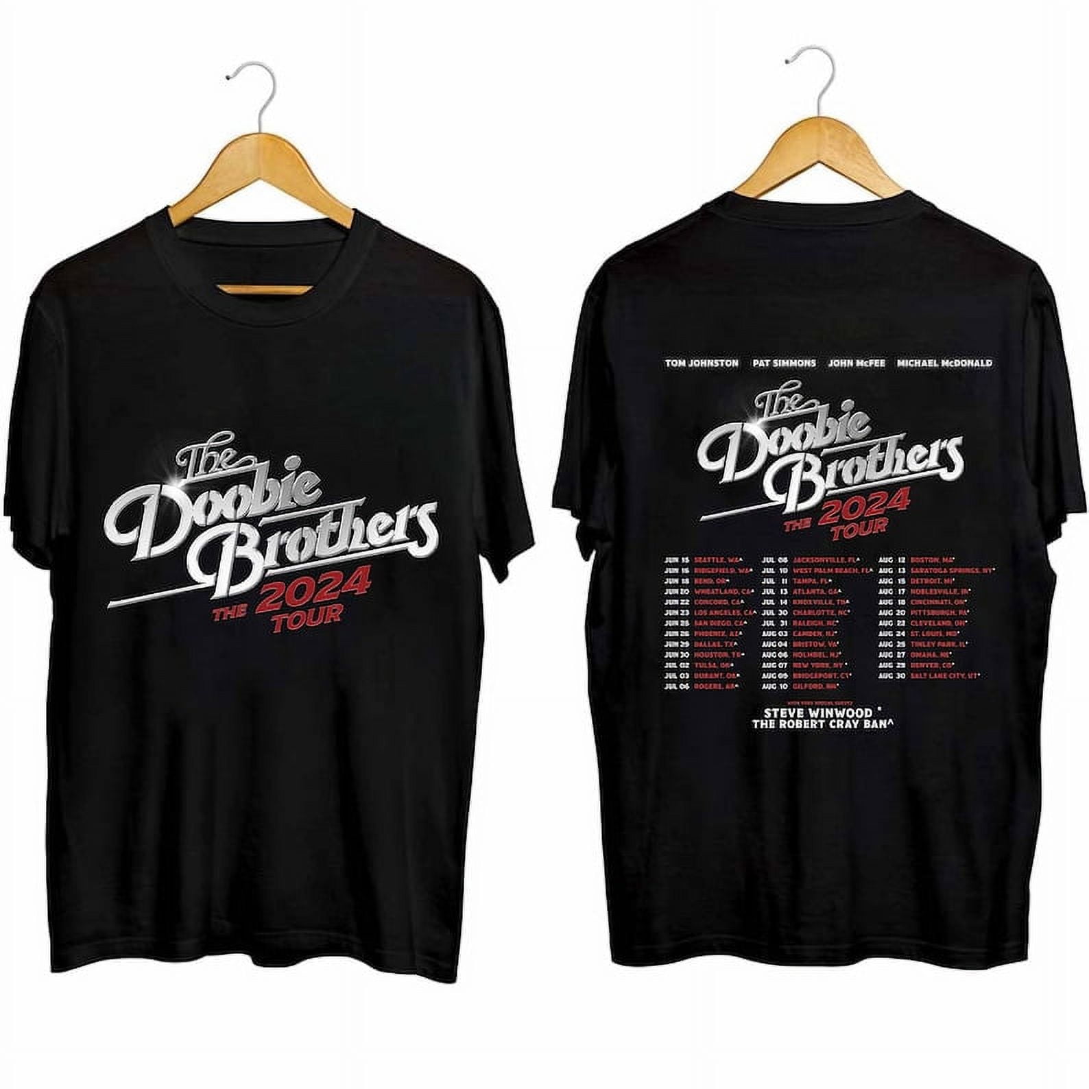 The Doobie Brothers 2024 Tour Shirt, The Doobie Brothers Band Fan Shirt, The Doobie Brothers 2024 Concert Shirt