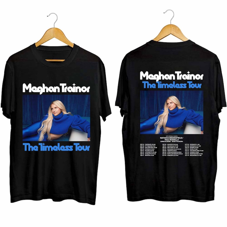 Meghan Trainor - The Timeless Tour 2024 Shirt, Meghan Trainor Fan Shirt, Meghan Trainor 2024 Shirt