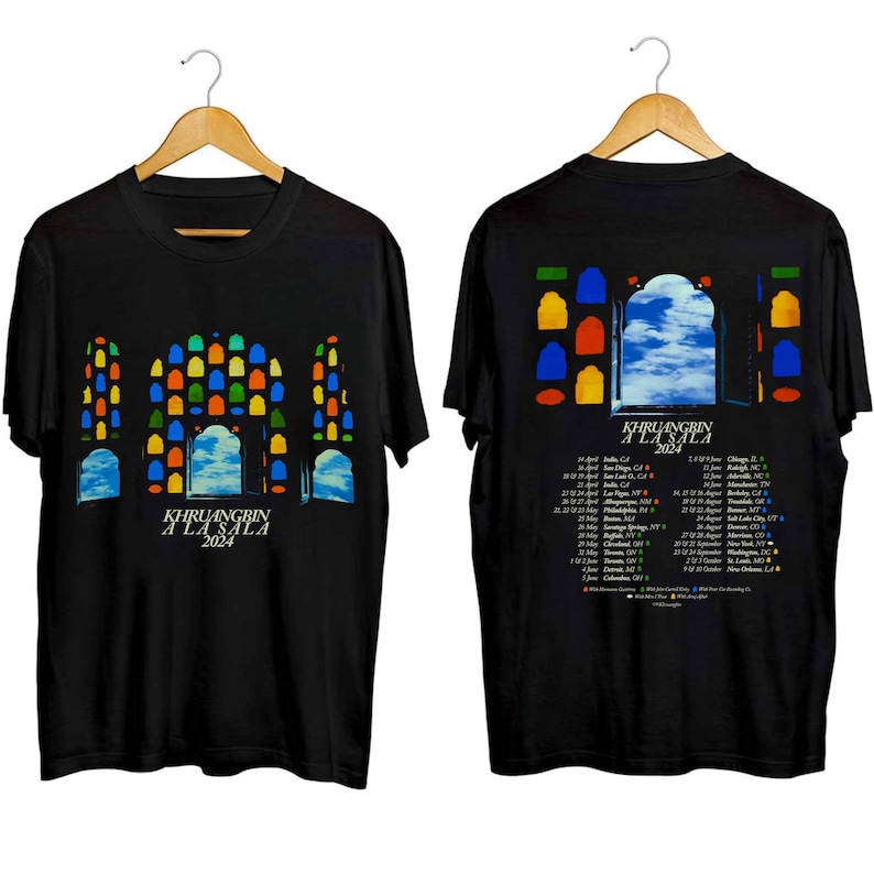 Khruangbin A La Sala Tour 2024 Shirt, Khruangbin Band Fan Shirt, Khruangbin 2024 Concert Shirt