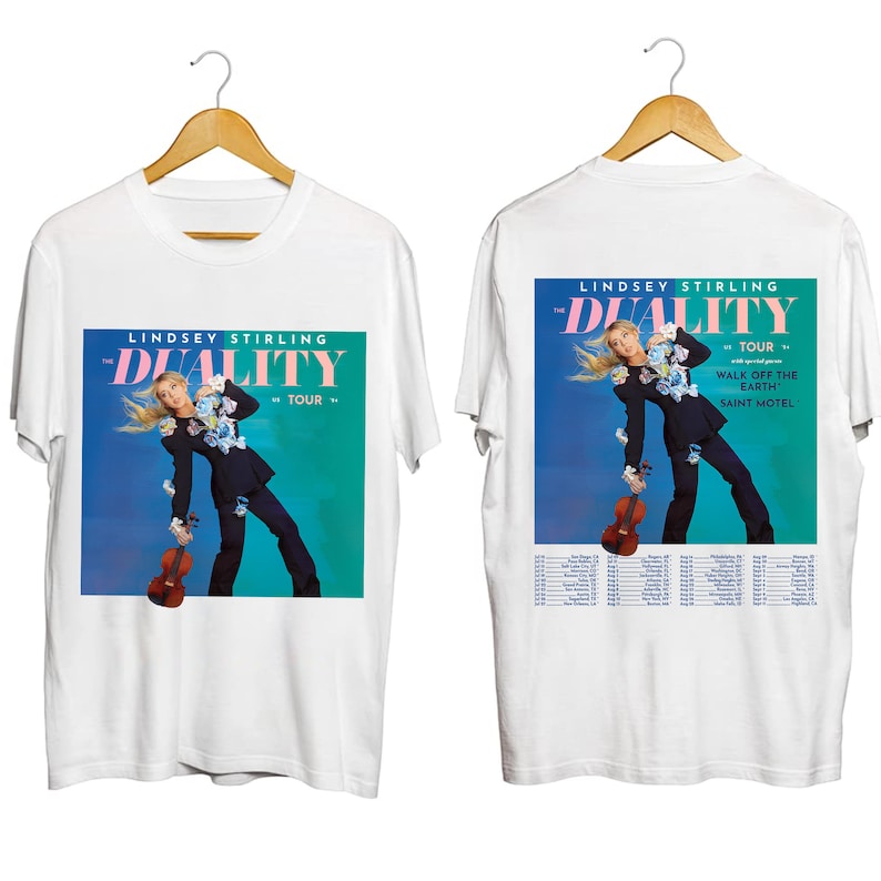 Lindsey Stirling Duality Tour 2024 Shirt, Lindsey Stirling Fan Shirt, Lindsey Stirling 2024 Concert Shirt