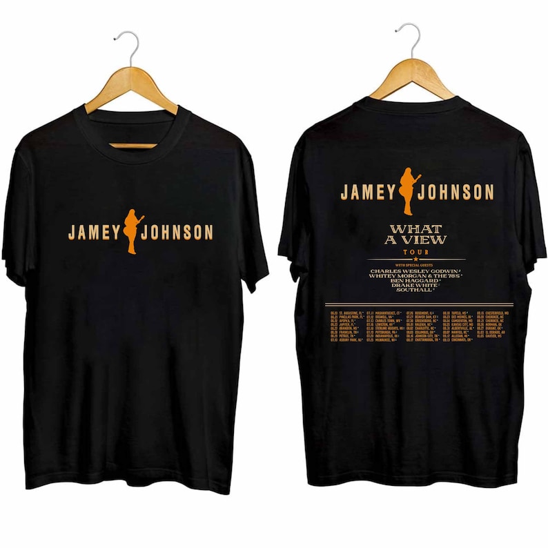 Jamey Johnson - What A View Tour 2024 Shirt, Jamey Johnson Fan Shirt, Jamey Johnson 2024 Concert Shirt