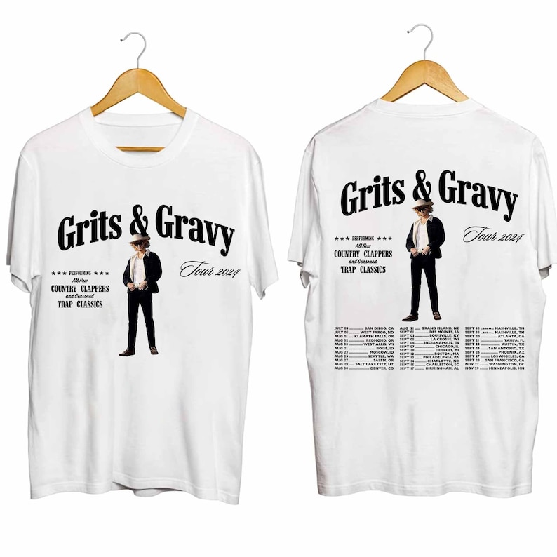 New Yung Gravy The Grits & Gravy Tour 2024 Shirt, Yung Gravy Fan Shirt, Yung Gravy 2024 Concert Shirt