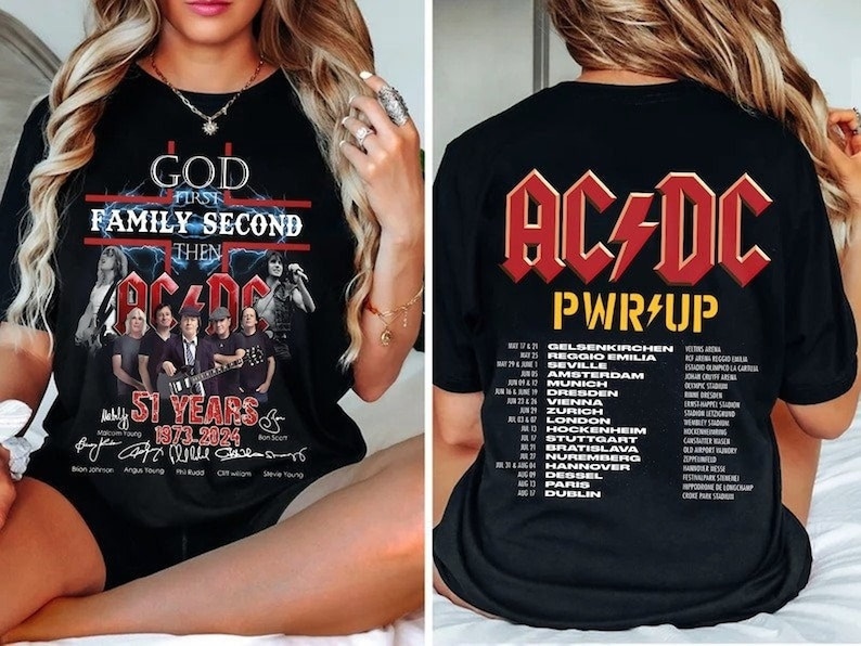 New Acdc Band Ac/Dc Rock Music Band Pwr Up – Pwr Up Tour 2024 With Pwr Tour Dates T-Shirt, Mens T-Shirt Womens T-Shirt Childrens T-Shirt,