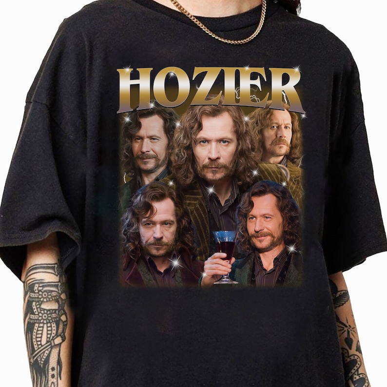 New Hozier Funny Meme Shirt, Hp Music Shirt Shirt Tops, Sirius Black Vintage Shirt