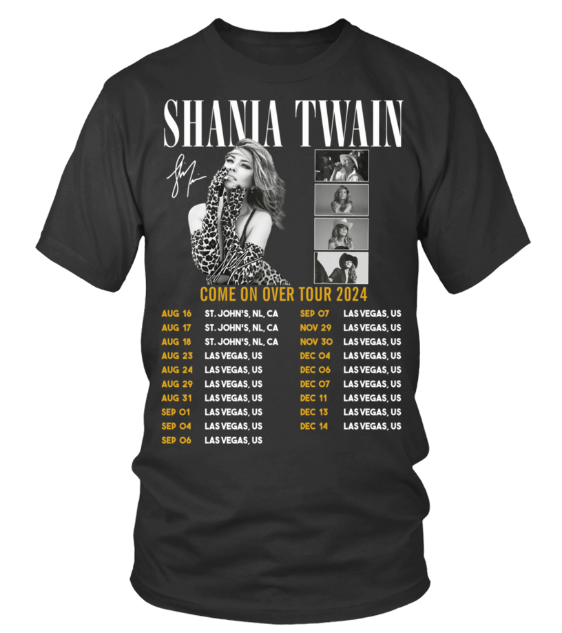 New Shania Twain Tour 2024 Shirt , Shania Merch Shirt, Shania Fan Shirt, Tour Shirt, Premium Shirt