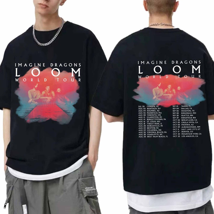New Imagine Dragons Shirt Loom Tour 2024 Shirt, Imagine Dragons Band Fan Shirt, Imagine Dragons 2024 Concert Shirt, Loom New Album Shirt