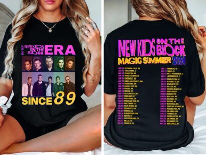 New Nkotb Magic Summer 2024 Shirt, Nkotb Shirt, New Kids On The Block Shirt, Nkotb Group Tour