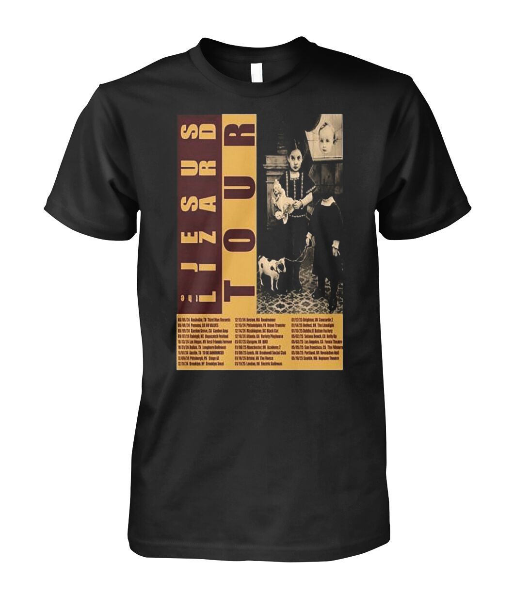 New The Jesus Lizard 2024-2025 Tour Poster Shirt Fan Shirt, Tour Shirt, Premium Shirt
