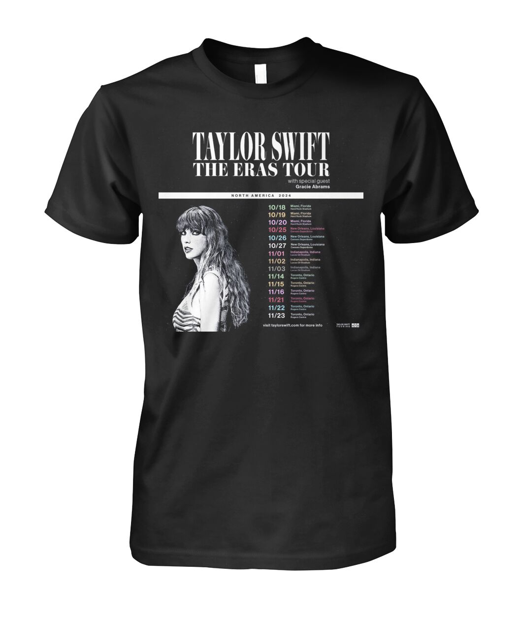New Taylor Swift The Eras Tour 2024 Shirt