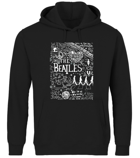 The Beatles Iconic Tour Moments Premium Hoodie , Band Rock Music Hoodie