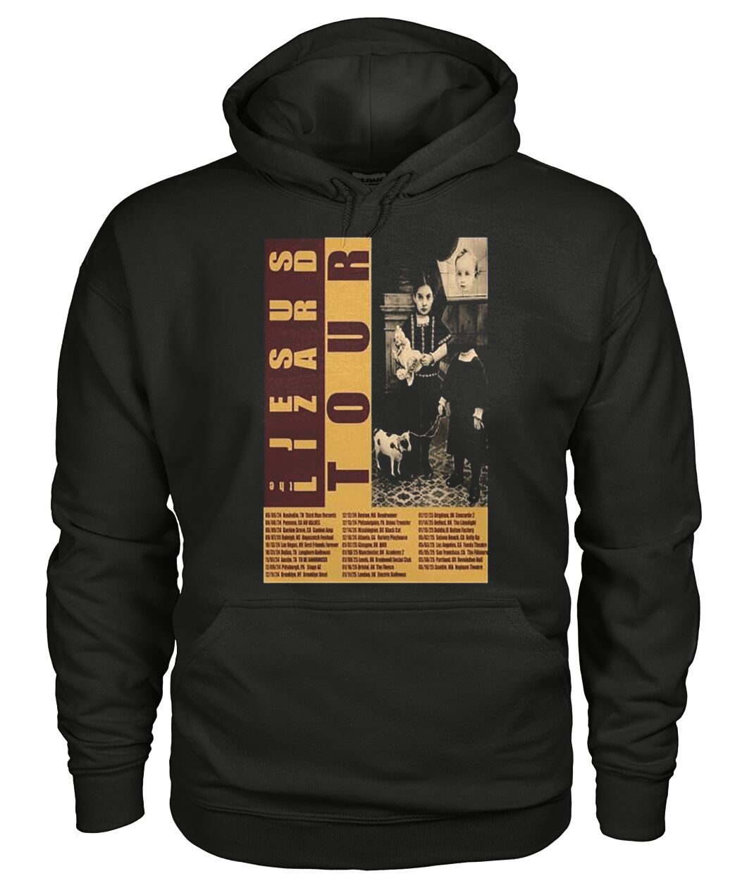 The Jesus Lizard 2024-2025 Tour Poster Hoodie