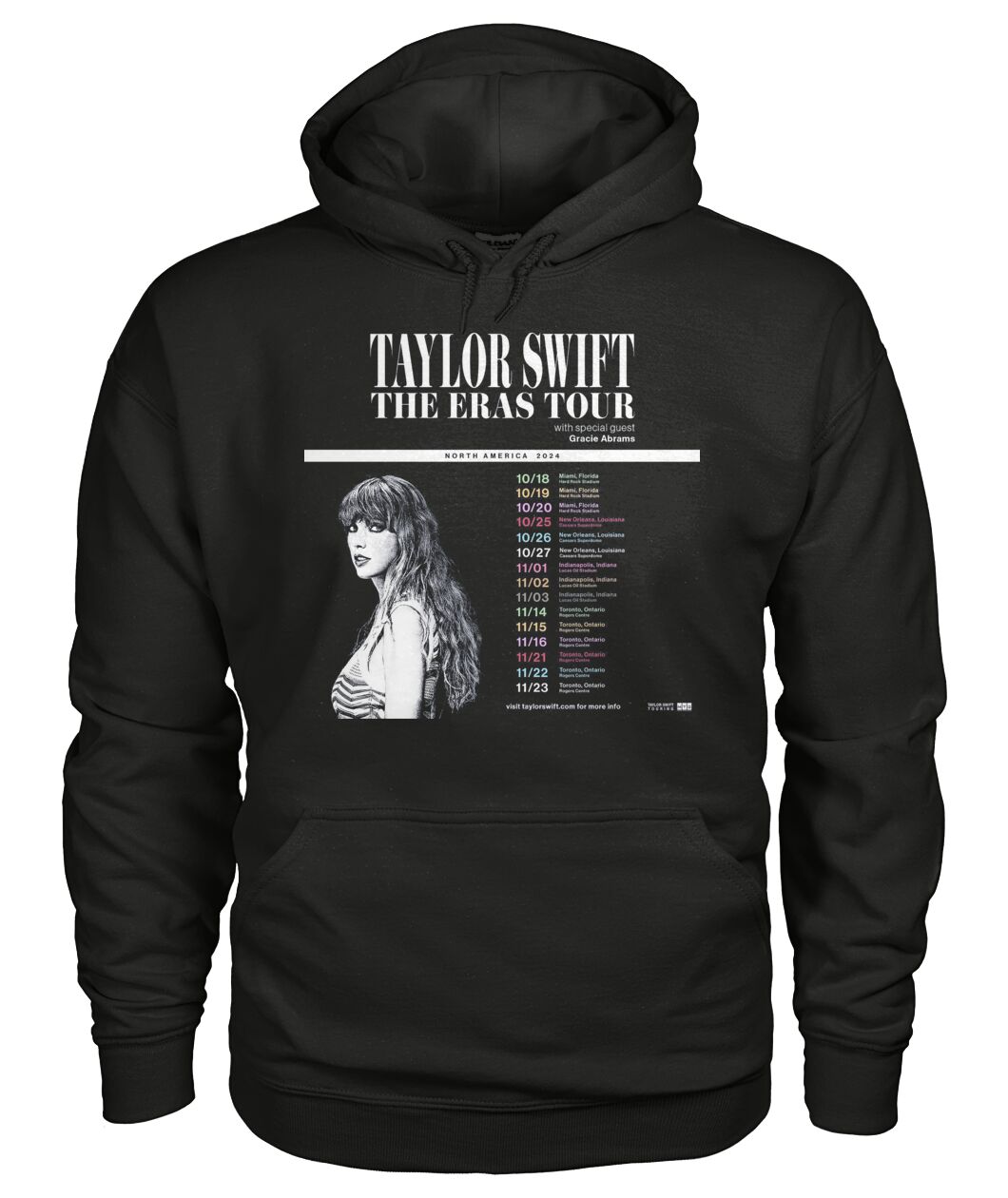 Taylor Swift The Eras Tour 2024 Hoodie