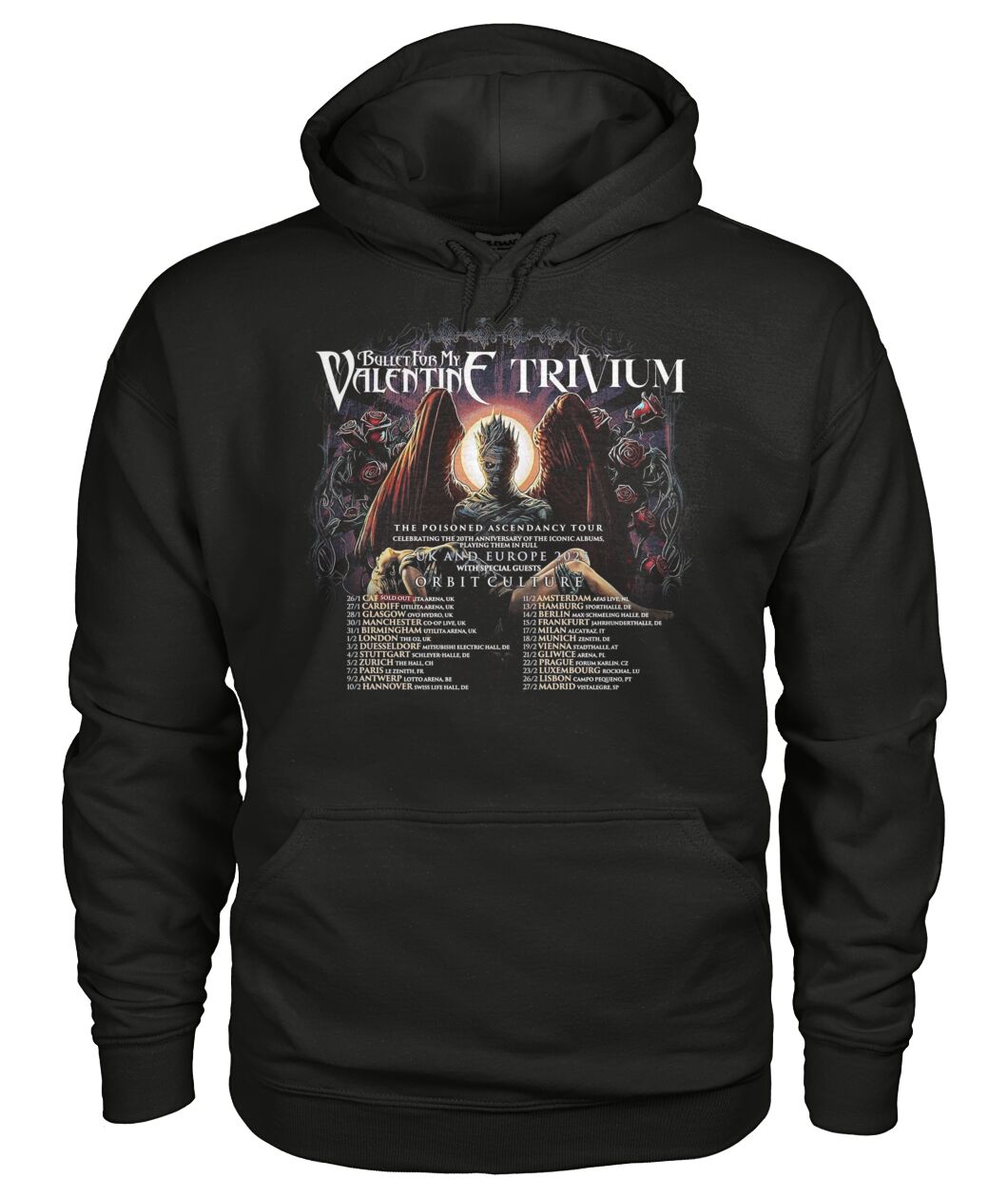 Trivium The Poisoned Ascendancy Uk Tour 2025 Hoodie