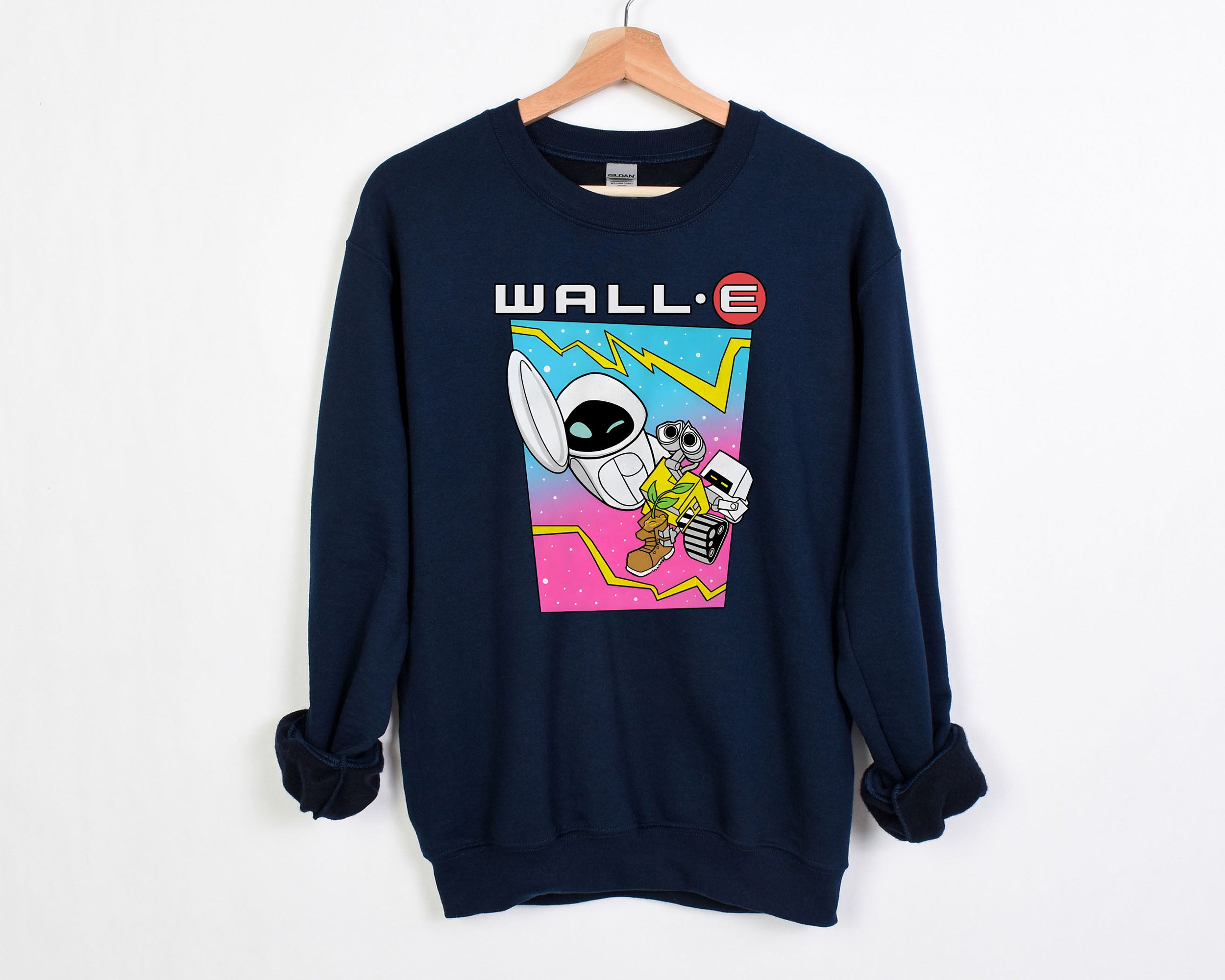 Disney Pixar Wall-E Sweatshirt, Disney-Inspired Cute Wall.E Top