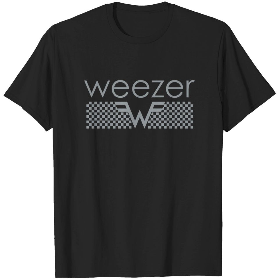 New Weezer Rock Band Logo T-Shirt