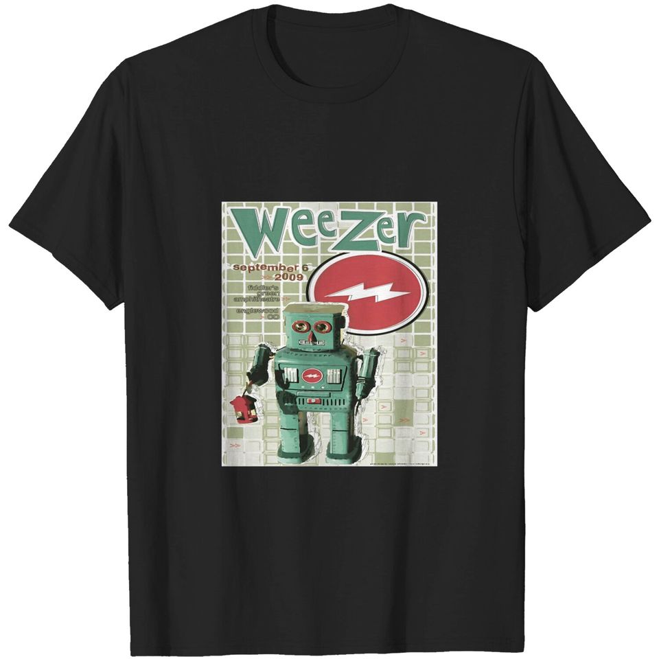 Weezer T-Shirt Retro Vintage 90S Hip Hop Graphic T-Shirt