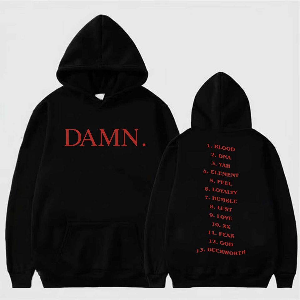 New Kendrick Lamar Hoodie Damn. Album Tour Vintage Tpab Mr. Morale