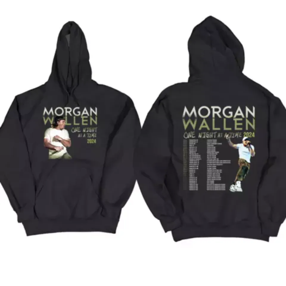Wallen Morgan 2024 Tour One Time Nighhoodie Wallen Morgan Hoodie