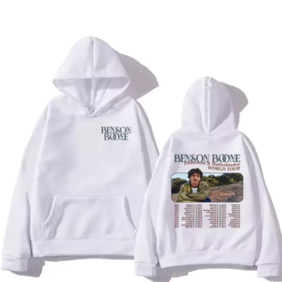 Benson Boone Hoodie - Fireworks Rollerblades World Tour Hoodie