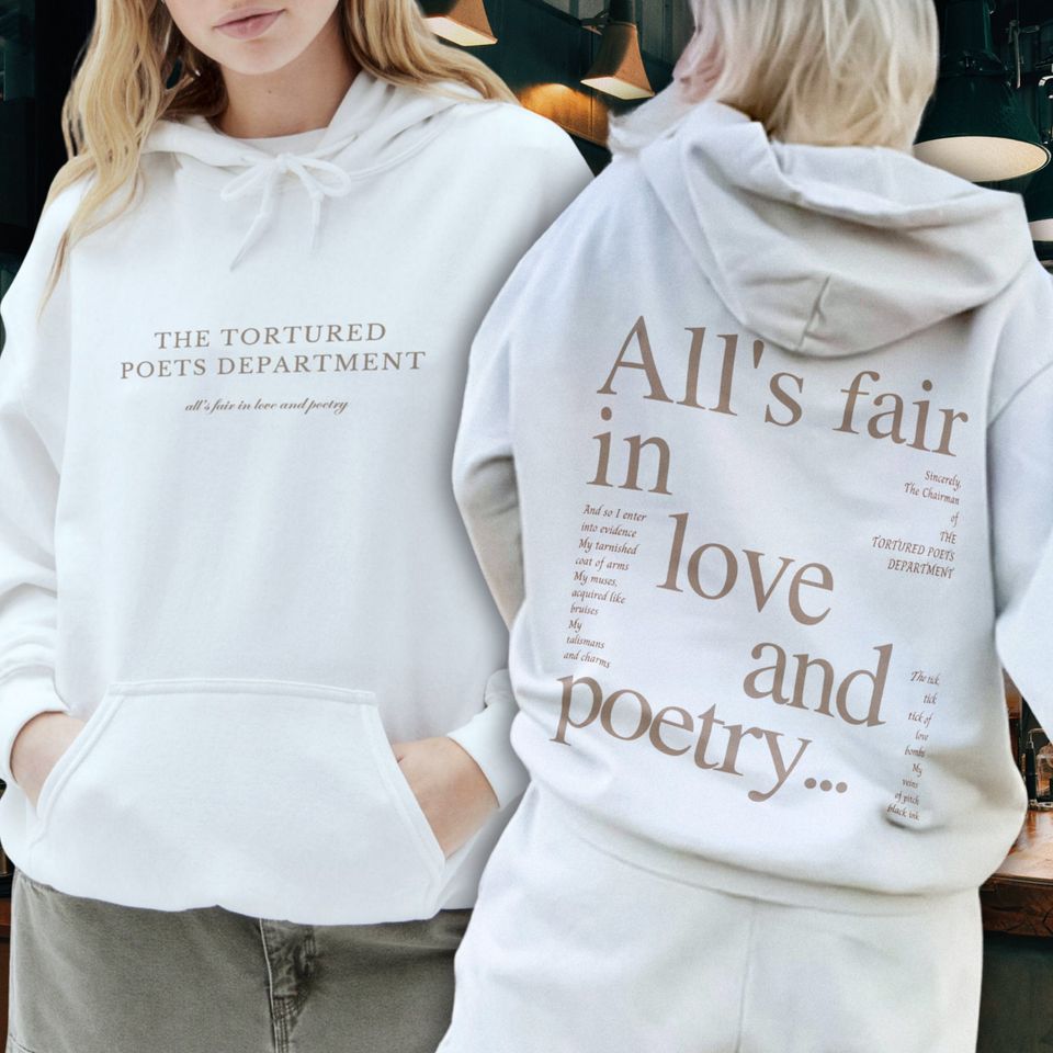 The Tortured Poets Department Ttpd Merch Taylor Hoodie