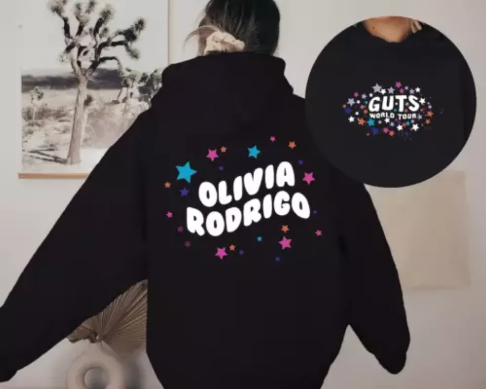 New T-Shirt 2024 Olivia Rodrigo Barcelona Jesus