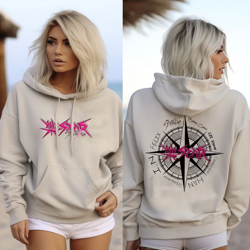 Stray Kids Rock Star Members Hoodie, Kpop Hoodie, Kpop Merch, Music Hoodie