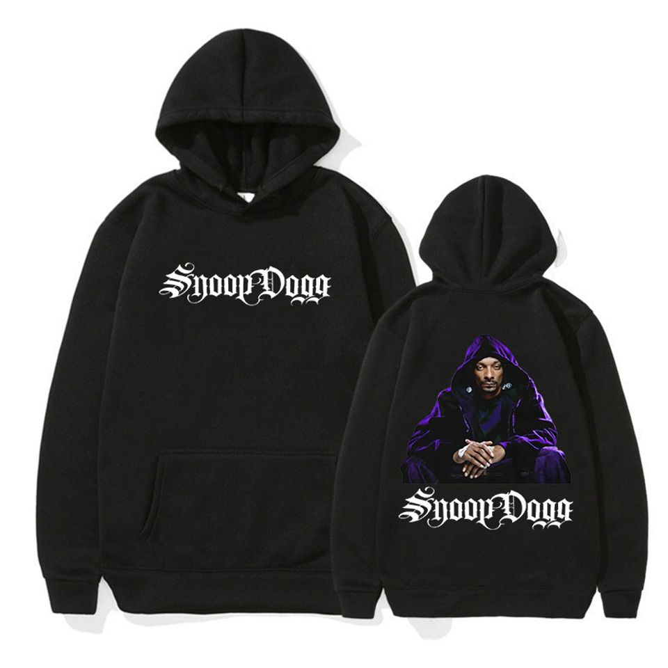 Rapper Snoop Doggy Dogg Hoodie, Tupac Shakur Fashion Pullove Hoodie, Men Women Hip Hop Casual Oversized Hoodies Y2K