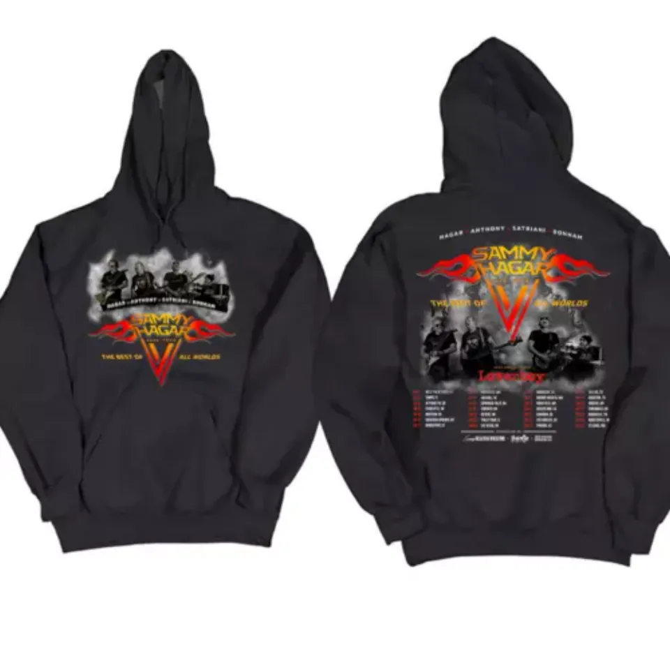 New Sammy Hagar The Best Of All Worlds 2024 Tour Men Women Hoodie