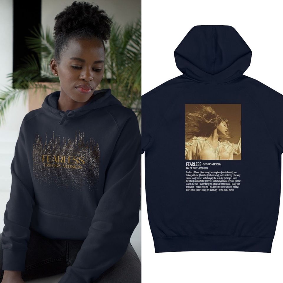 New Fearless (Taylors Version) Album Hoodie, Taylor Hoodie, Gift For Swiftiee, Music Lover Hoodie