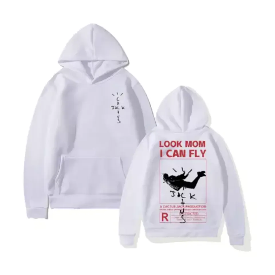 New Travis Hoodie Cactus Jack Hoodie, Hip Hop Hoodie Fans