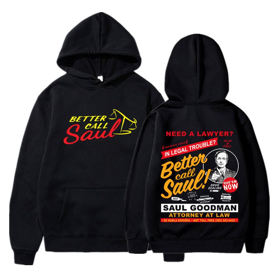 New Tv Show Fan Breaking Bad Graphic Hoodie, Men’S Loose Casual Pullover Better Call Saul Hoodie Men Women High Quality Hoodies
