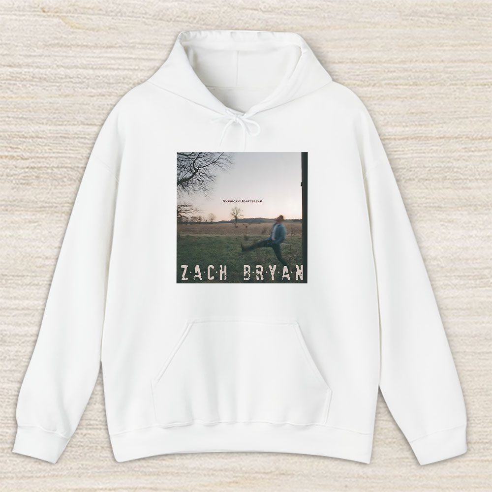 Vintage Zach Bryans Fan Hoodie, Zach Bryans American Heartbreak Unisex Hoodie