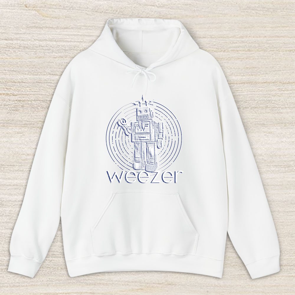 Vintage Weezer Im Fan Hoodie, Weezer Im A Robot Unisex Hoodie