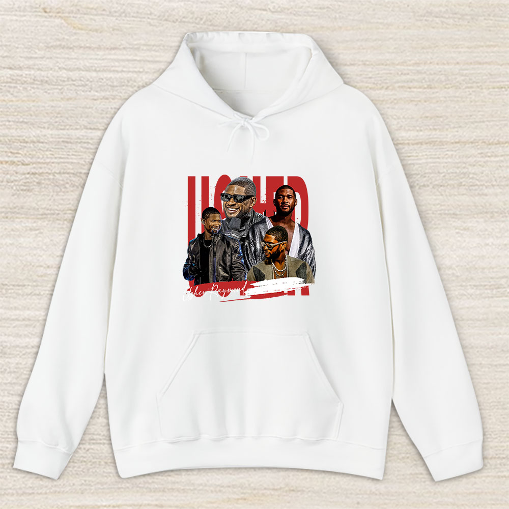 Vintage Usher The Fan Hoodie, Usher The King Of Rb Ush Unisex Pullover Hoodie