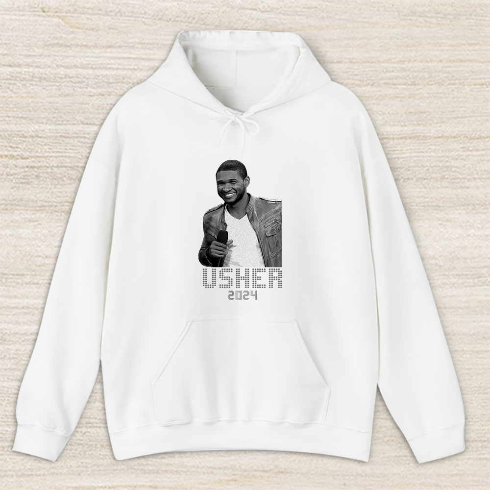 Vintage Usher The Fan Hoodie, Usher The King Of Rb Ush Unisex Pullover Hoodie