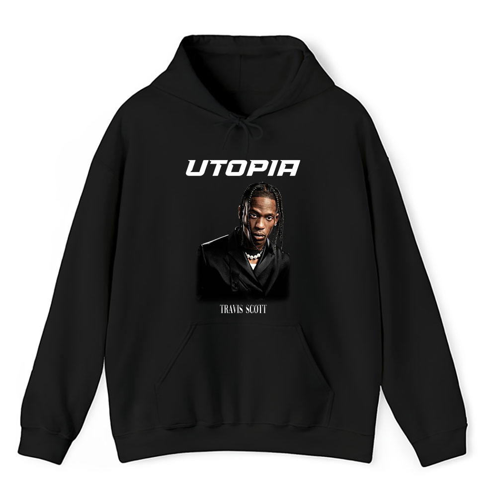 Vintage Travis Scott Fan Hoodie, Travis Scott I Can See Utopia Utopia Album Unisex Hoodie