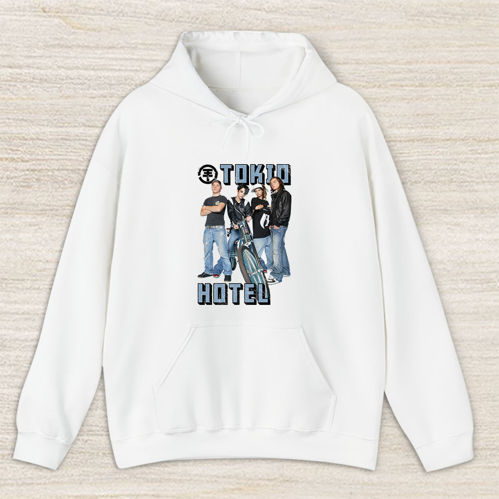 Vintage Tokio Hotel Fan Hoodie, Tokio Hotel The Emo Band Hotelers Pop Rock Band Unisex Hoodie