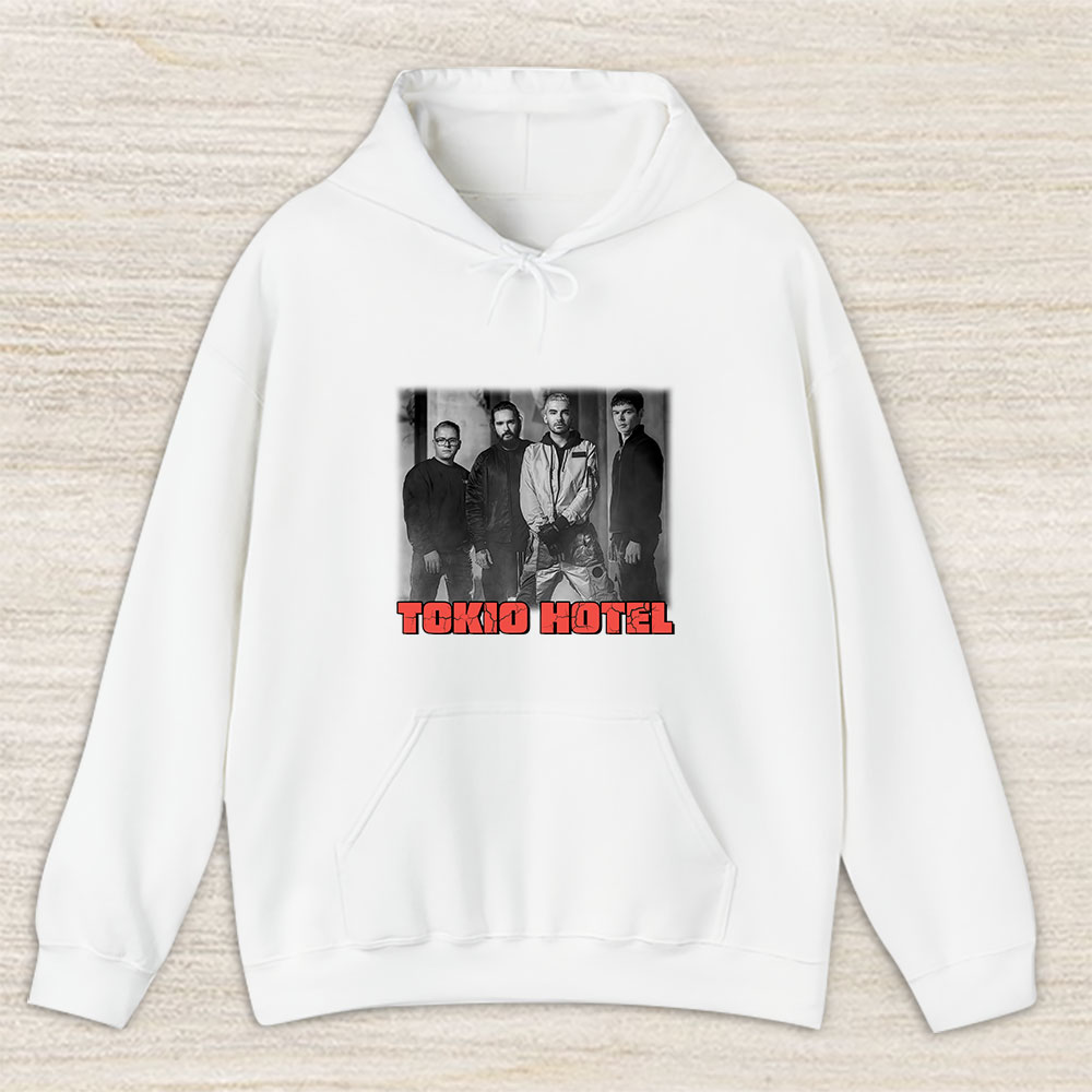 Vintage Tokio Hotel Fan Hoodie, Tokio Hotel The Emo Band Hotelers Pop Rock Band Unisex Hoodie