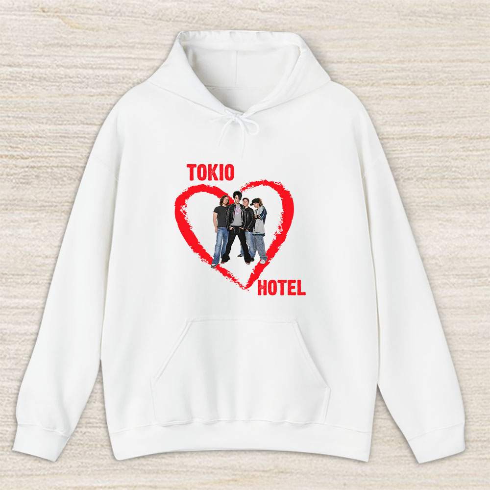 Vintage Tokio Hotel Fan Hoodie, Tokio Hotel The Emo Band Hotelers Pop Rock Band Unisex Hoodie