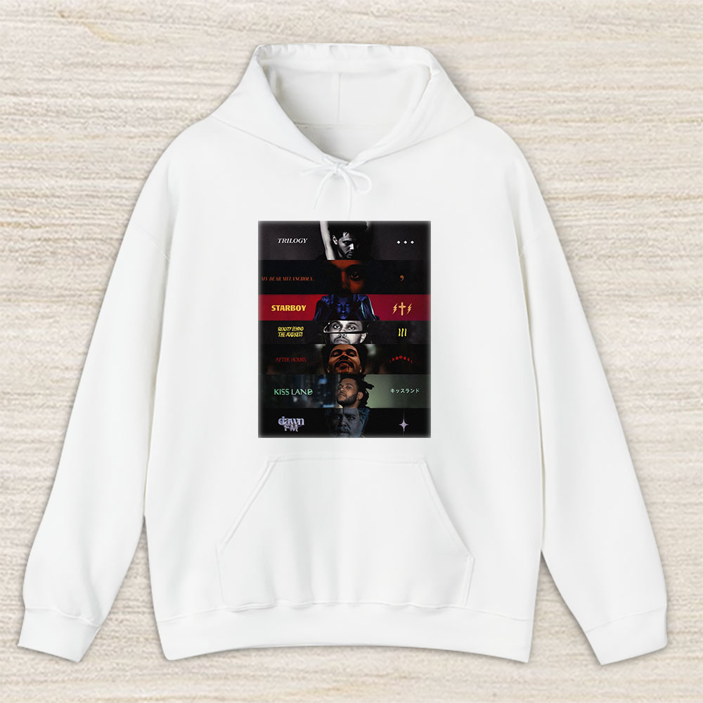 Vintage The Weeknd Fan Hoodie, The Weeknd Trigoly Starboy After Hours Hiphop Music Unisex Hoodie