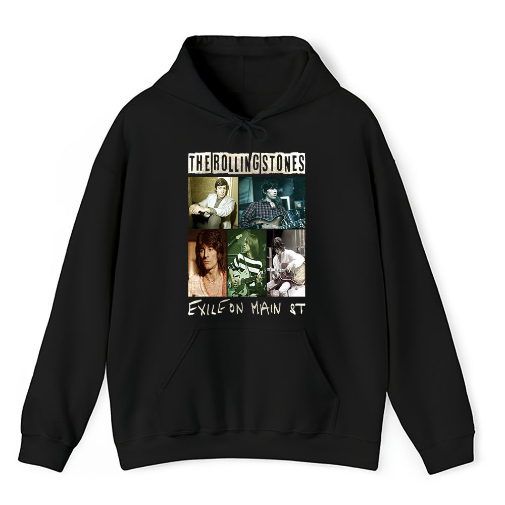 Vintage The Rolling Fan Hoodie, The Rolling Stones Exile On Main St Unisex Hoodie