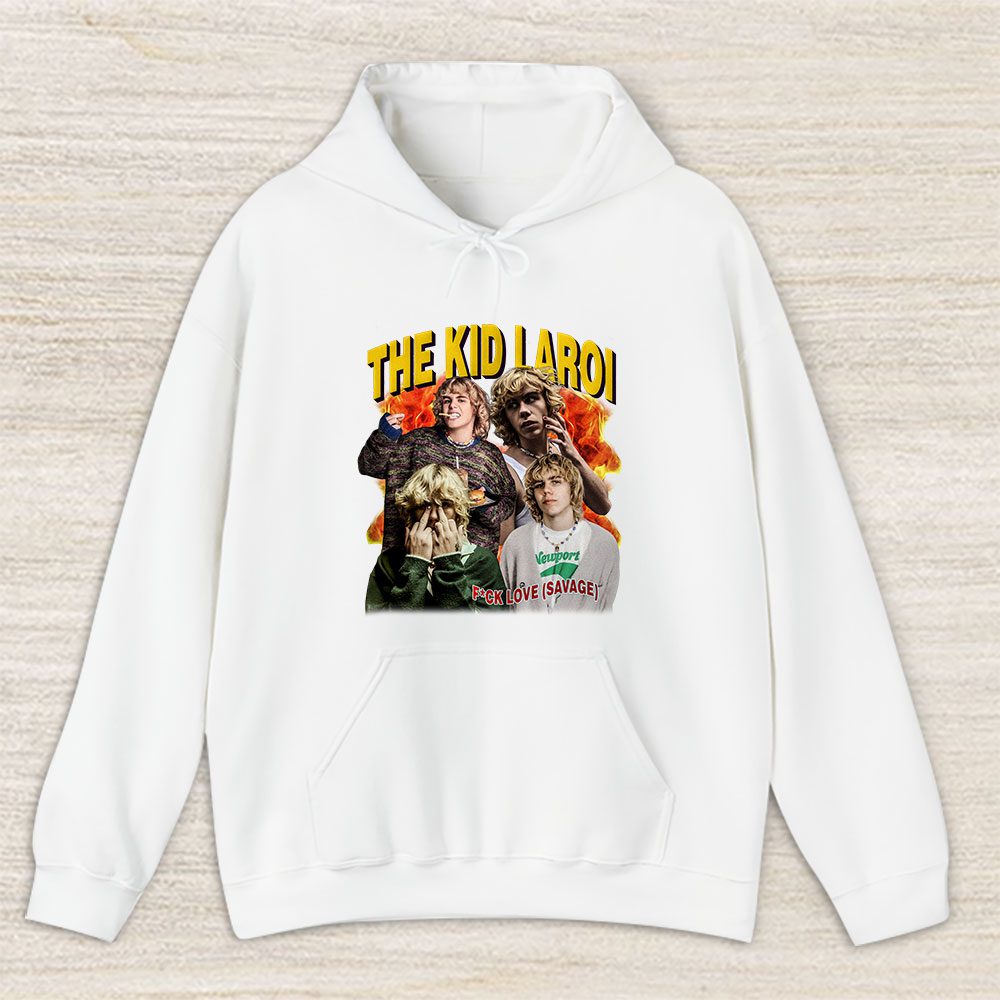Vintage The Kid Fan Hoodie, The Kid Laroi Fuck Love Savage Album Unisex Hoodie For Fans