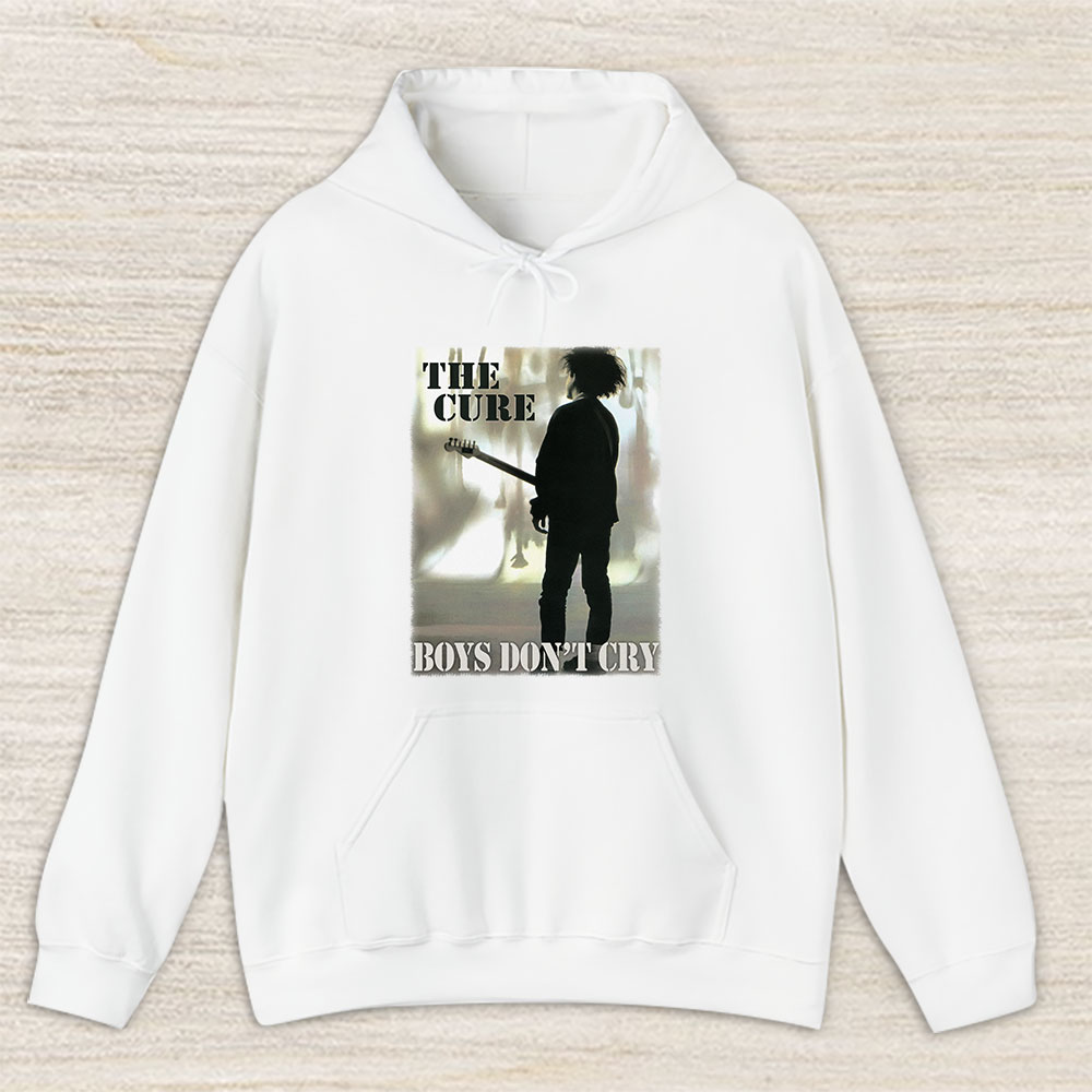 Vintage The Cure Fan Hoodie, The Cure Boys Dont Cry Song Unisex Hoodie