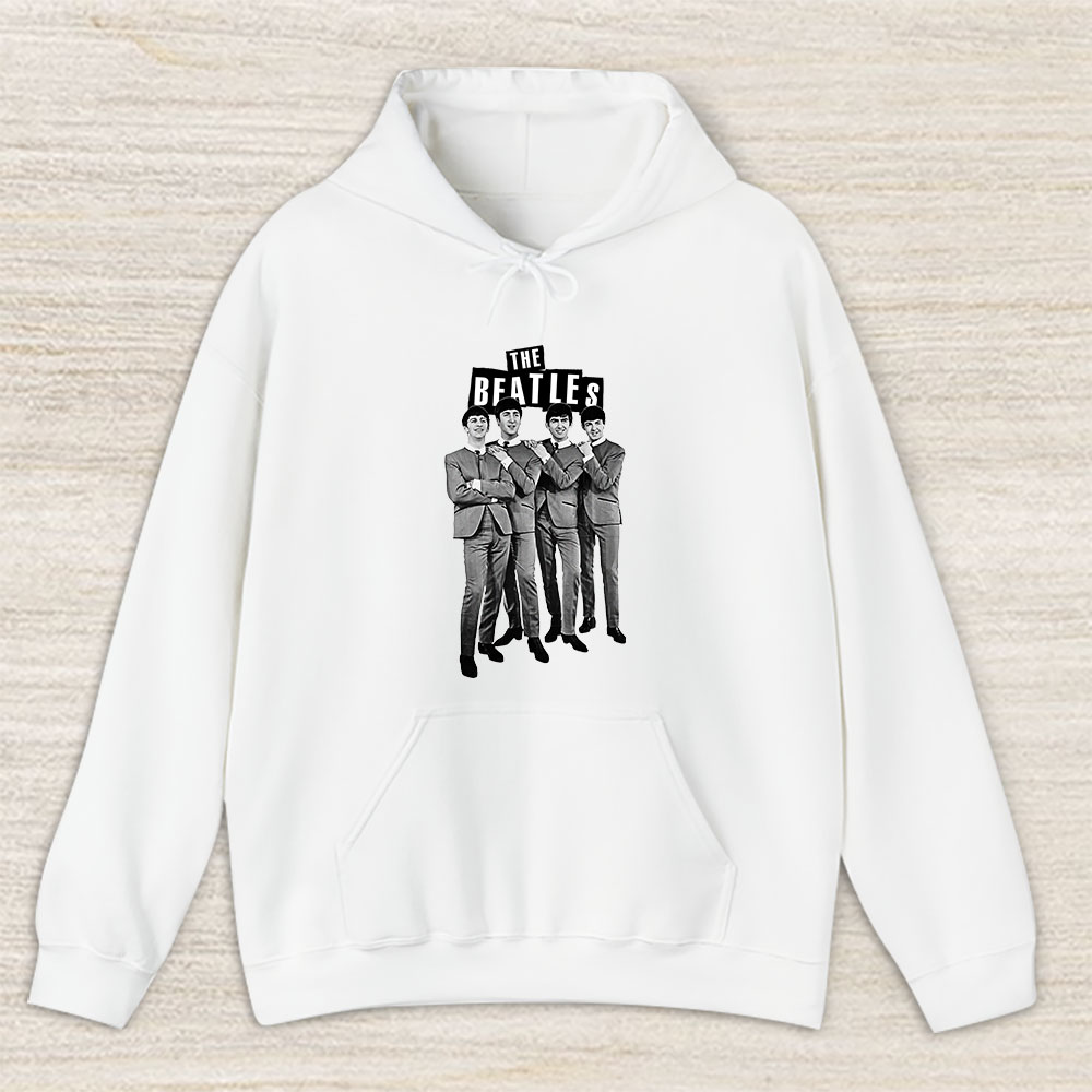 Vintage The Beatles Fan Hoodie, The Beatles The Fab Four The Boys Rock Band Unisex Hoodie