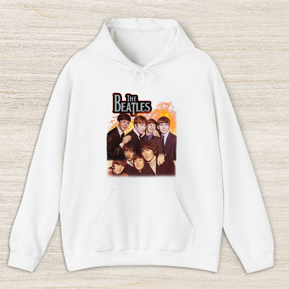 Vintage The Beatles Fan Hoodie, The Beatles The Fab Four The Boys Rock Band Unisex Hoodie