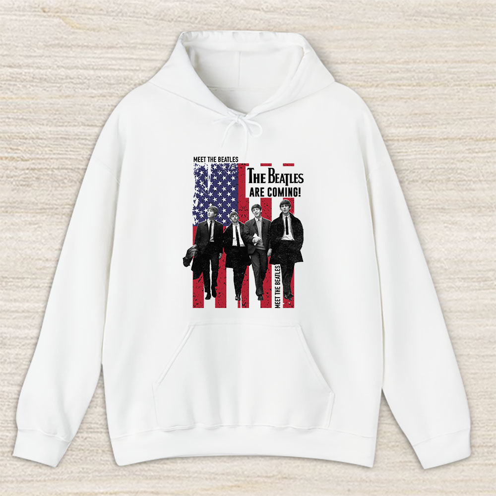 Vintage The Beatles Fan Hoodie, The Beatles The Fab Four The Boys Rock Band Unisex Hoodie