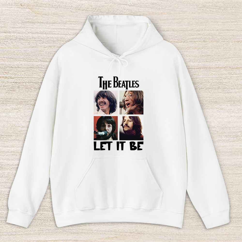 Vintage The Beatles Fan Hoodie, The Beatles Let It Be Album Unisex Hoodie