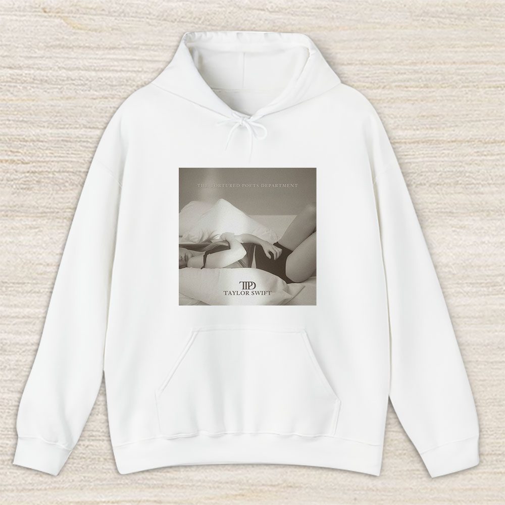 Vintage Taylor Swift Fan Hoodie, Taylor Swift The Tortured Poets Department Album Unisex Hoodie For Fans