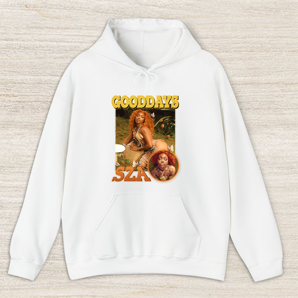 Vintage Sza Good Fan Hoodie, Sza Good Days Song Unisex Pullover Hoodie